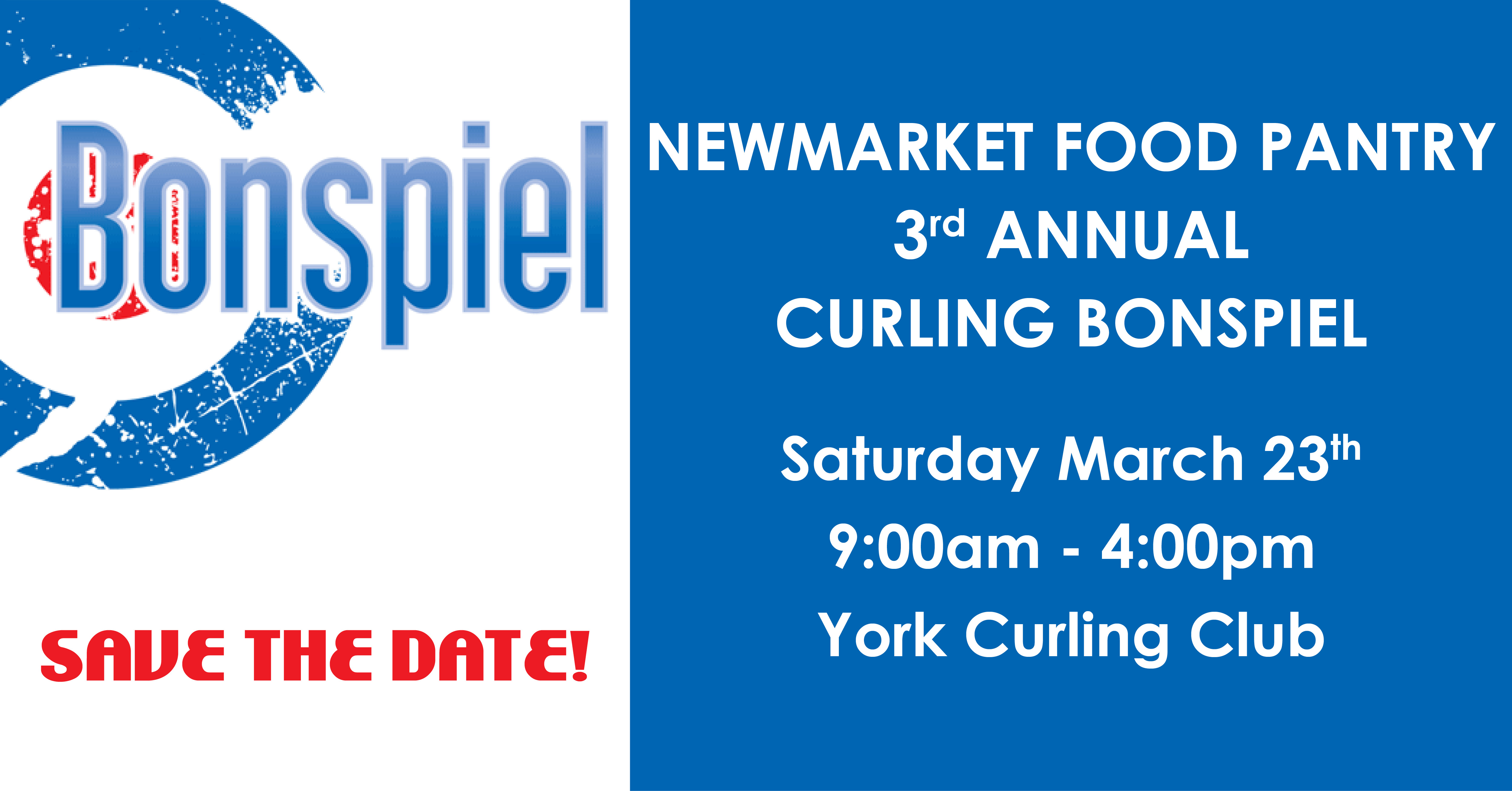 3rd Annual Curling Bonspiel Newmarket Food Pantry