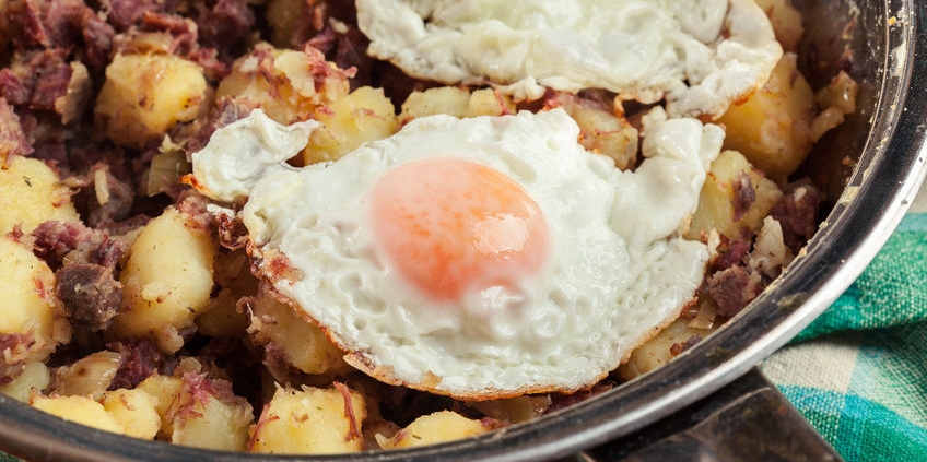 Breakfast Hash for Dinner