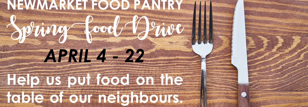 Food drive, Newmarket, Newmarket Food Pantry, nourishing neighbours