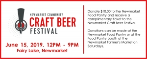 Newmarket Community Craft Beer Festival @ Fairy Lake 