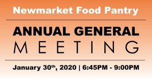 Newmarket Food Pantry AGM @ Newmarket Food Pantry