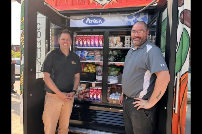 COMMUNITY ANGELS: Volunteers behind success of community fridge